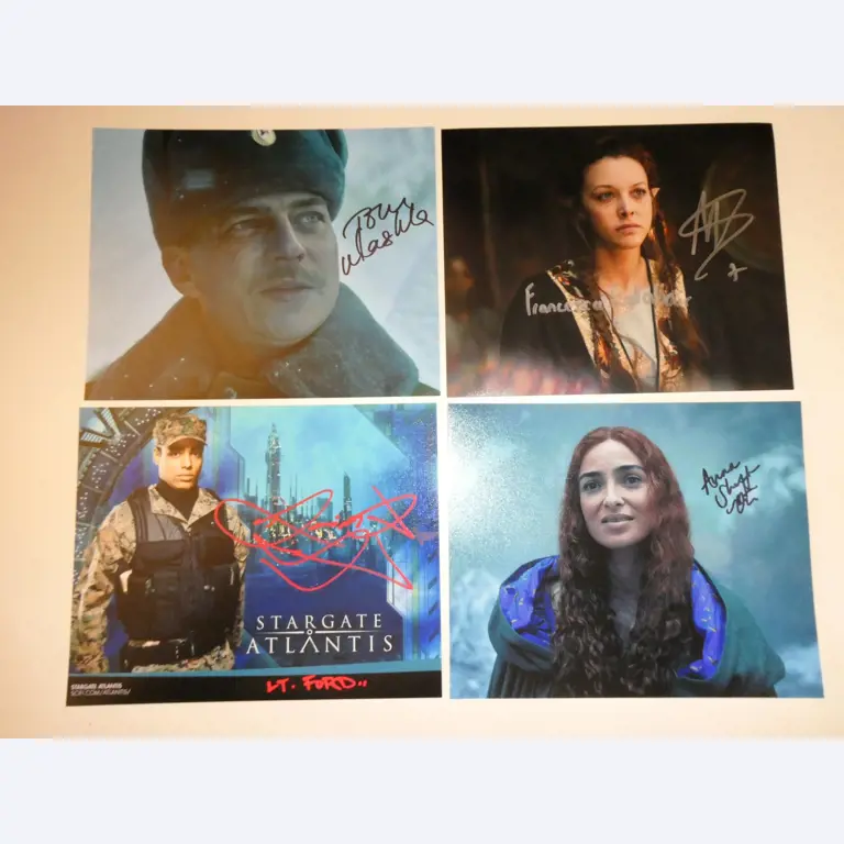 Autograph cards from film and series actors-11