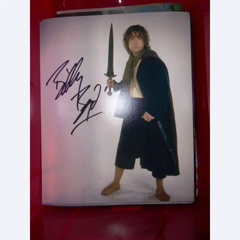 Autograph cards from film and series actors-17