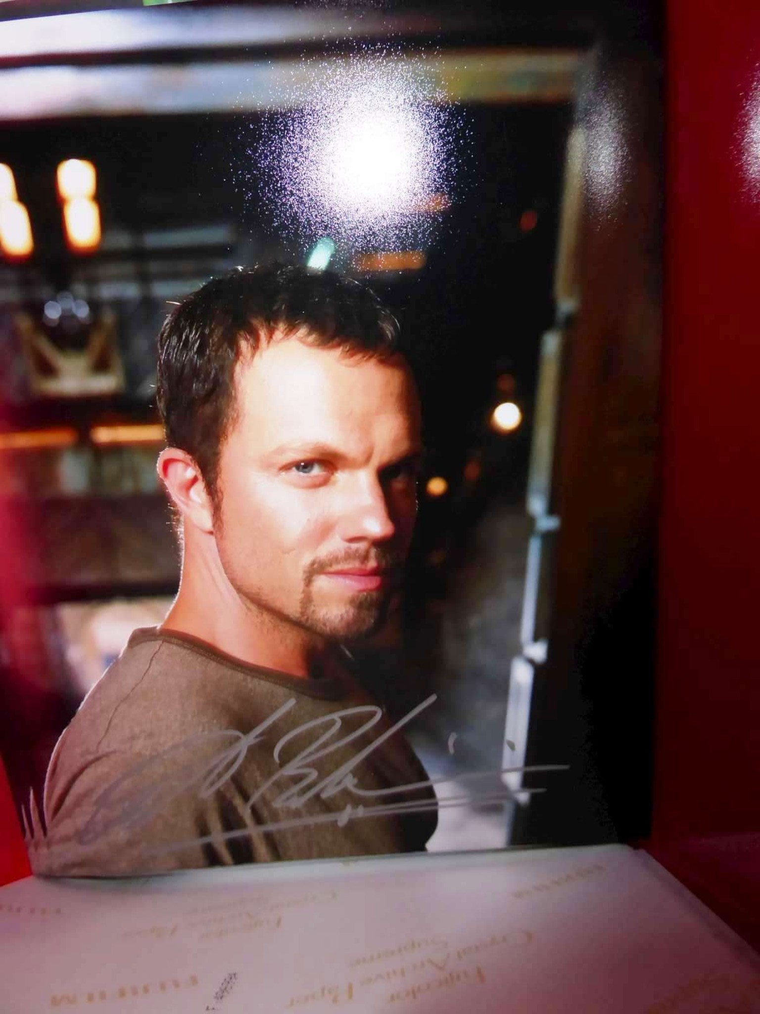 Autograph cards from film and series actors-19