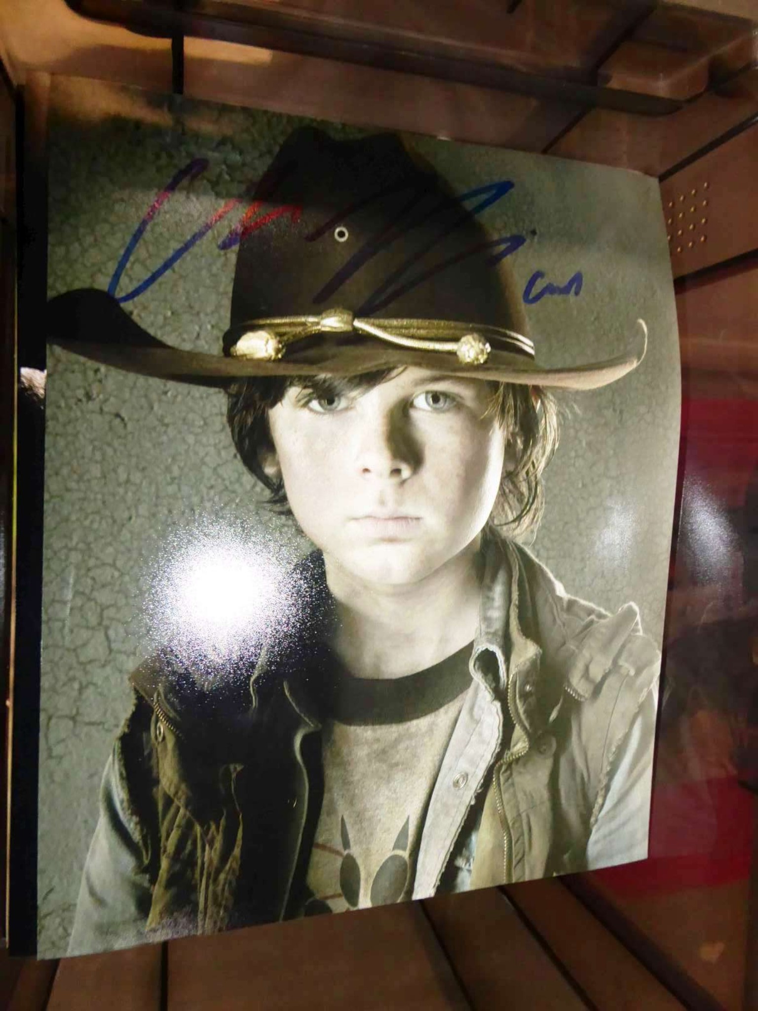 Autograph cards from film and series actors-21