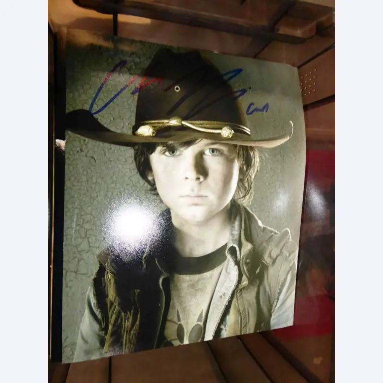 Autograph cards from film and series actors-21