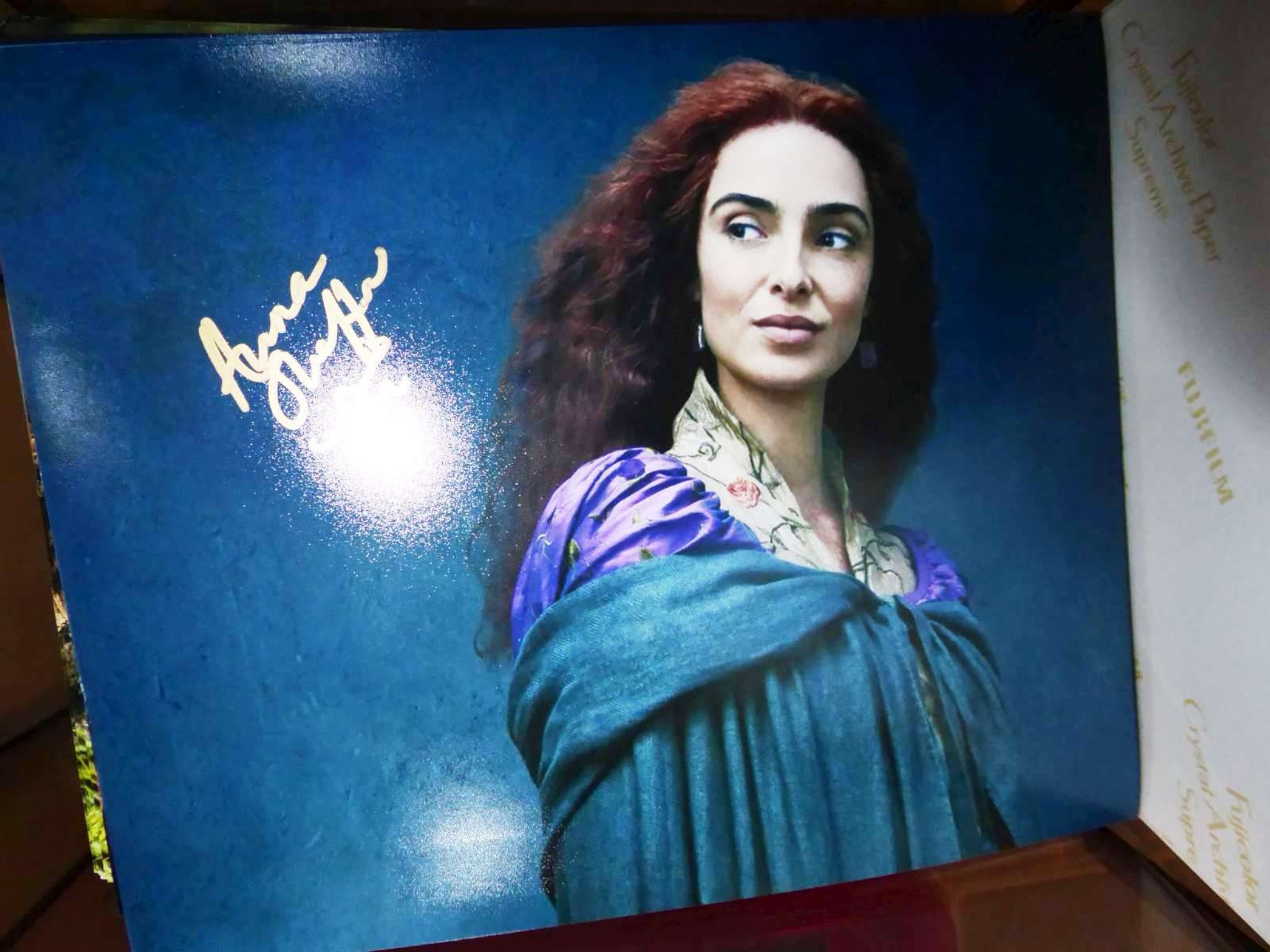 Autograph cards from film and series actors-23