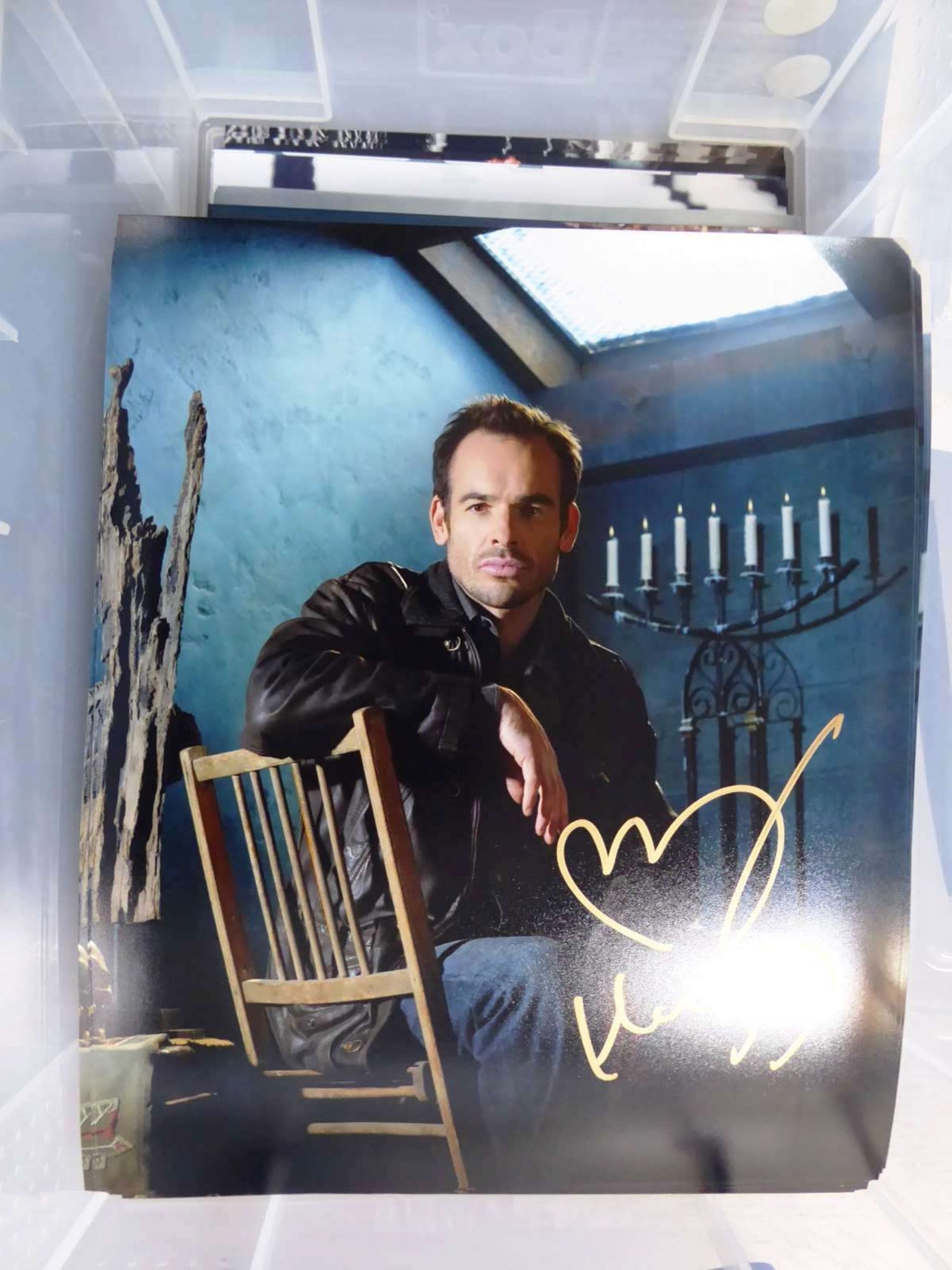 Autograph cards from film and series actors-29