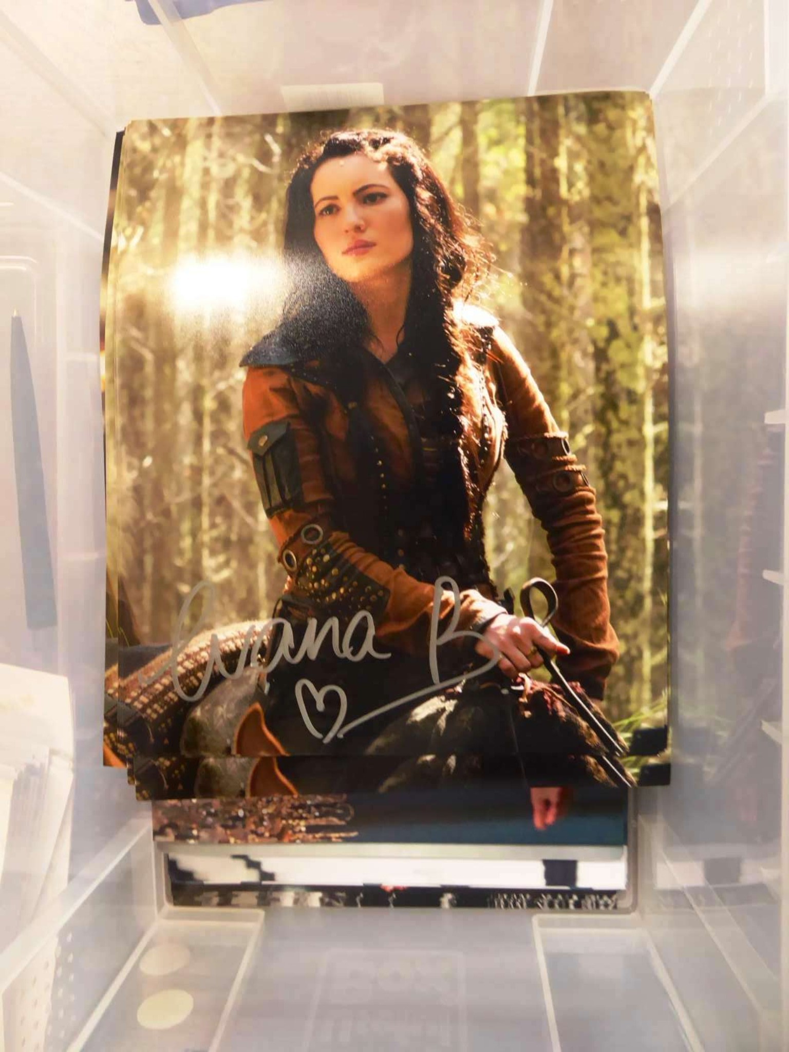 Autograph cards from film and series actors-33