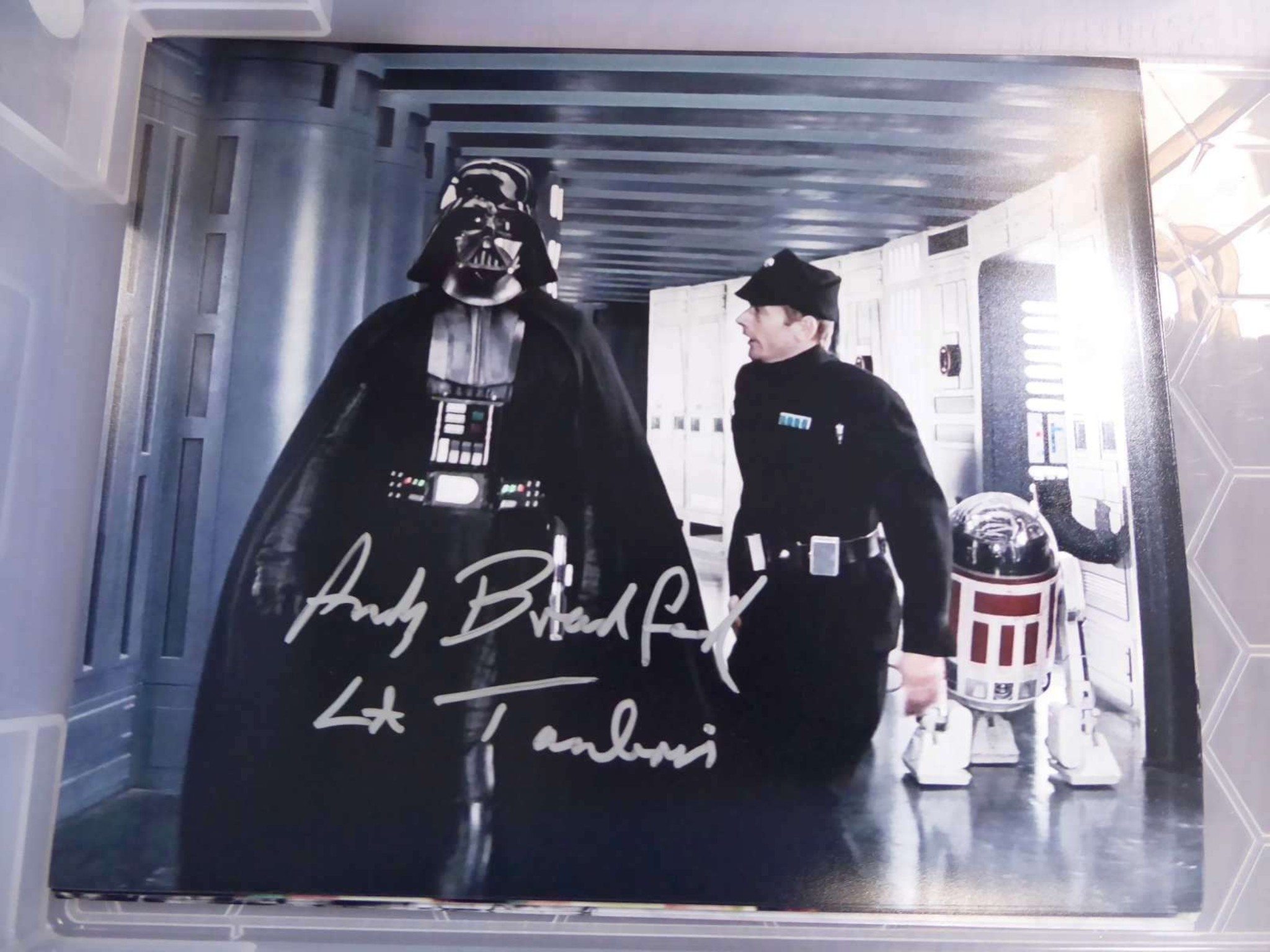 Autograph cards from film and series actors-35