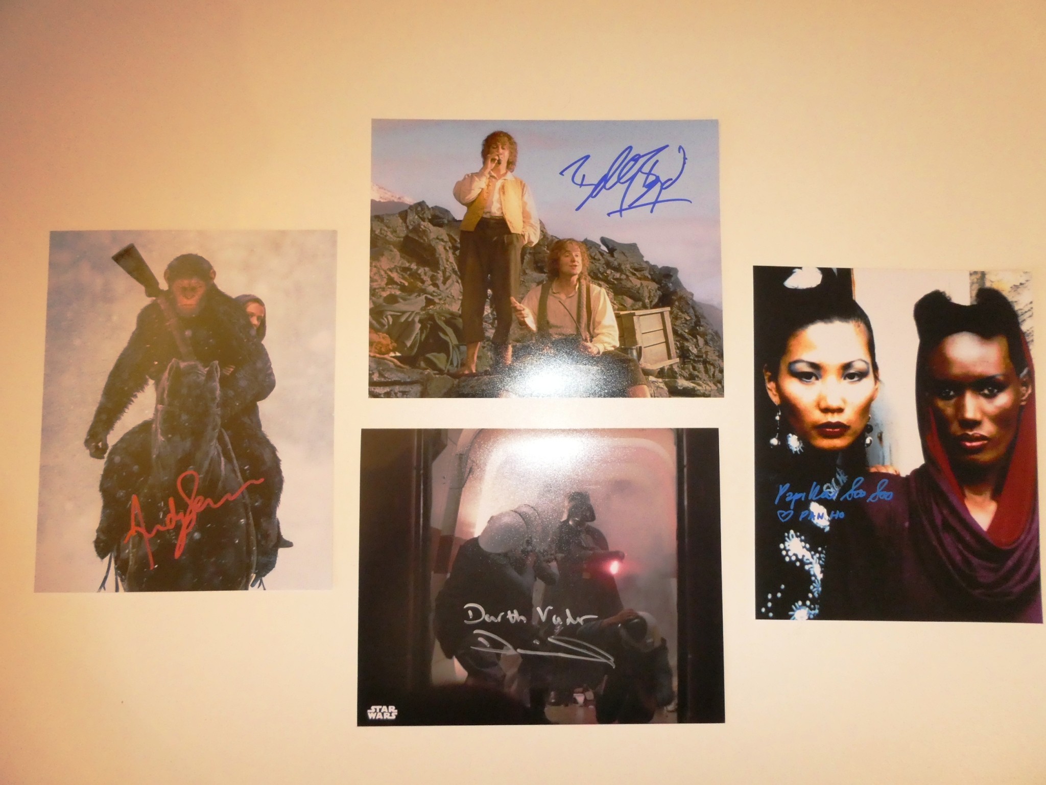 Autograph cards from film and series actors-8