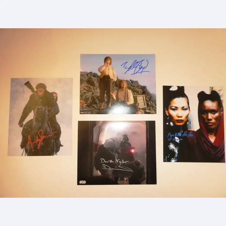 Autograph cards from film and series actors-8