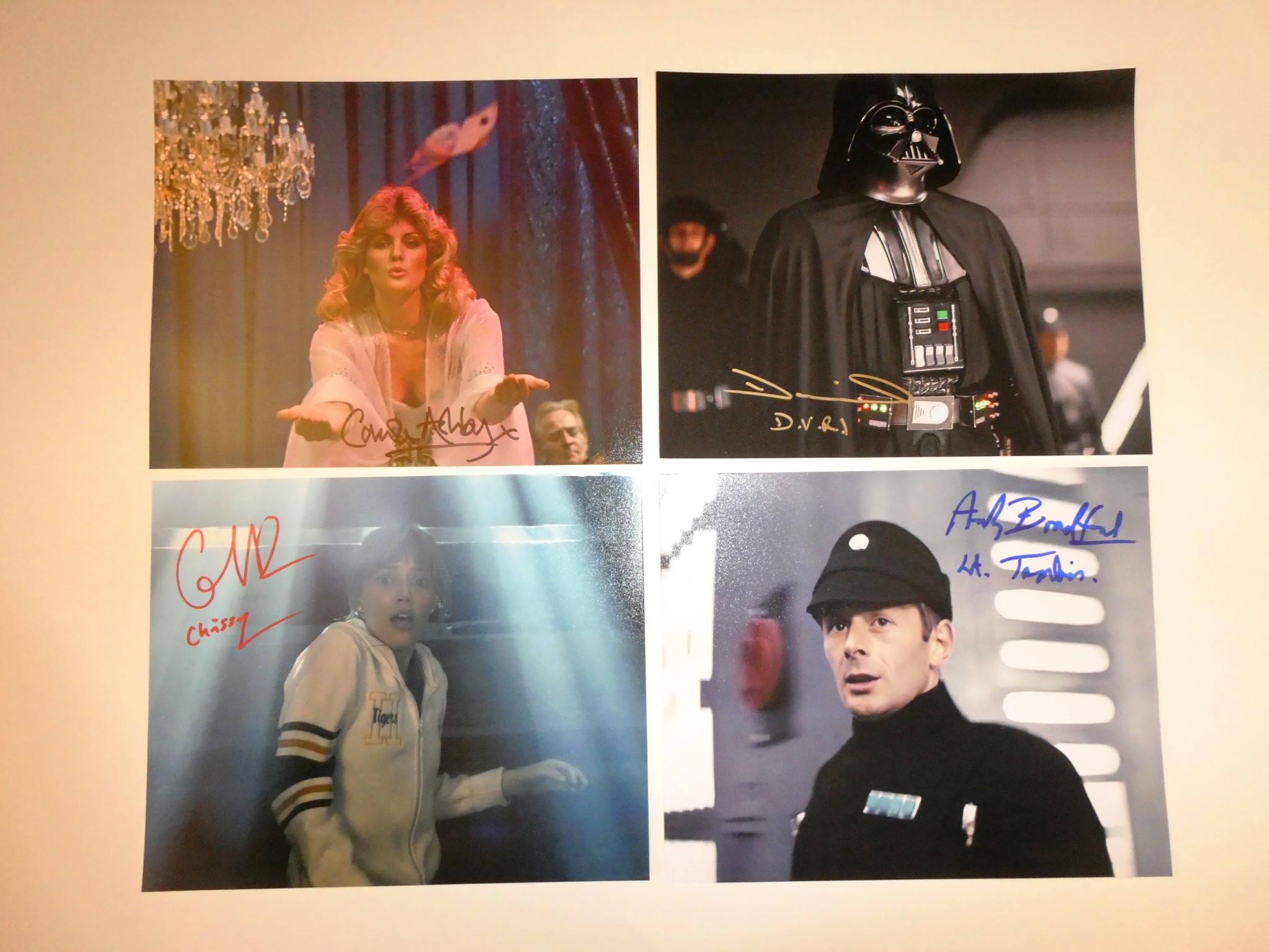 Autograph cards from film and series actors-9