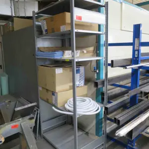 Metal Shelving Unit