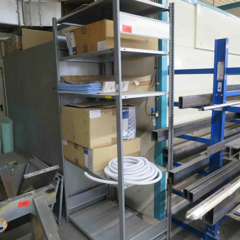 Metal Shelving Unit