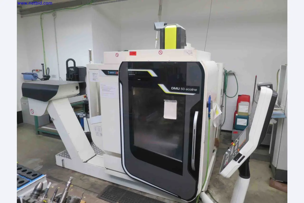 Máquinas CNC en buen estado para la fabricación de componentes metálicos de precisión-2