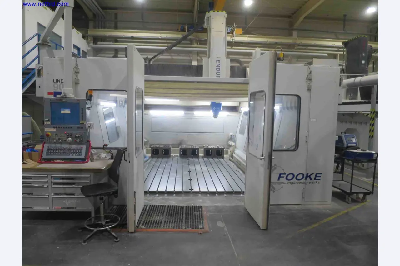Machines CNC bien entretenues destinées à la fabrication de pièces métalliques de précision-1