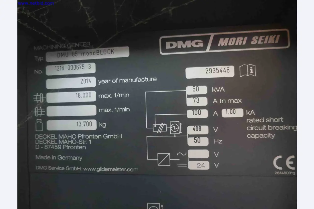 Máquinas CNC en buen estado para la fabricación de componentes metálicos de precisión-4