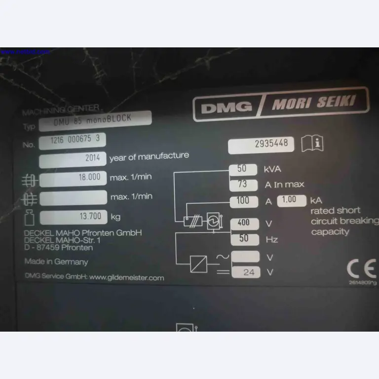Máquinas CNC en buen estado para la fabricación de componentes metálicos de precisión-4