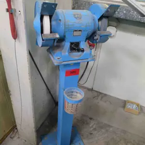 Dvojitý brusný stojan VEB Galvanotechnik DS200/1