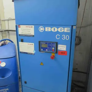 Compressor system (to be released at a later date) Boge C30
