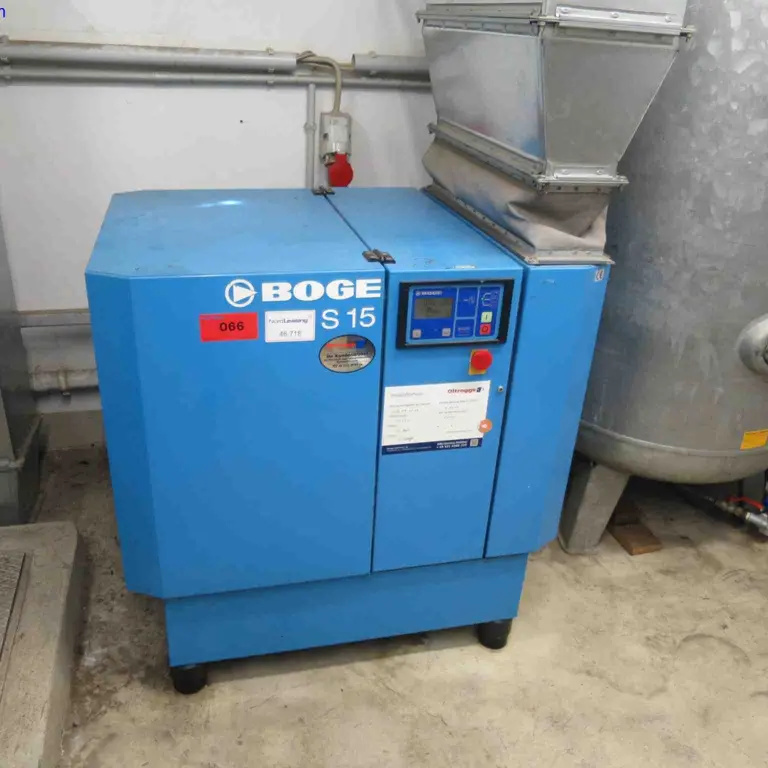 Compressor system (to be released at a later date) Boge S10