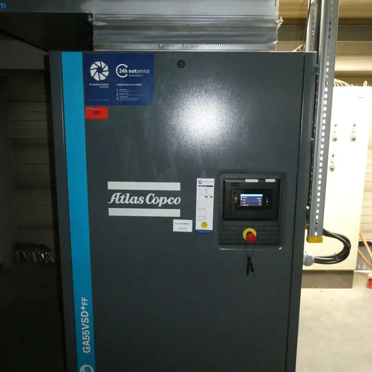Sistem stisnjenega zraka Atlas Copco