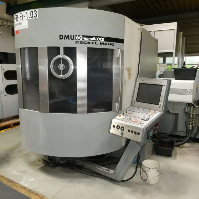 Vertikální obráběcí centrum CNC (FB-FR1.03) Deckel-MAHO DMU60 monoBlock