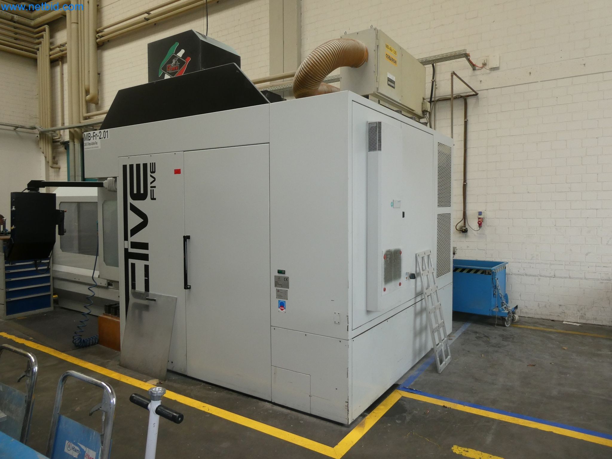 buy used 5-axis CNC simultaneous high-speed milling machine OMV Active ...