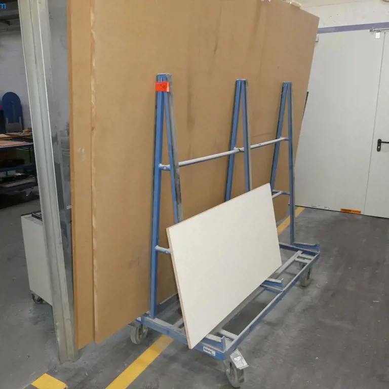 Panel transport trolley