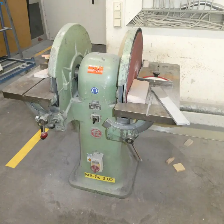 Lixadeira de disco de dupla face (MB-SC-2.02) Zimmermann SZ2