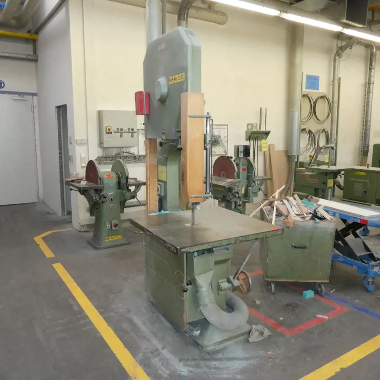 Verticale lintzaagmachine (MB-BA-2.02) Hema