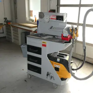 Mobiel maalstation Mirka