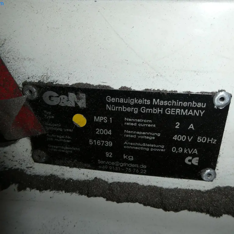 Máquina de moer copos D & N MPS1