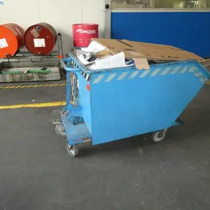 Žlab pro vyklápění štěpky Kaiser + Kraft
