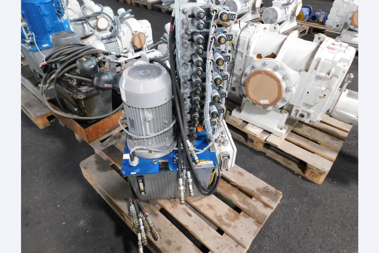 Machines en uitrusting van een industriële dienstverlener-1