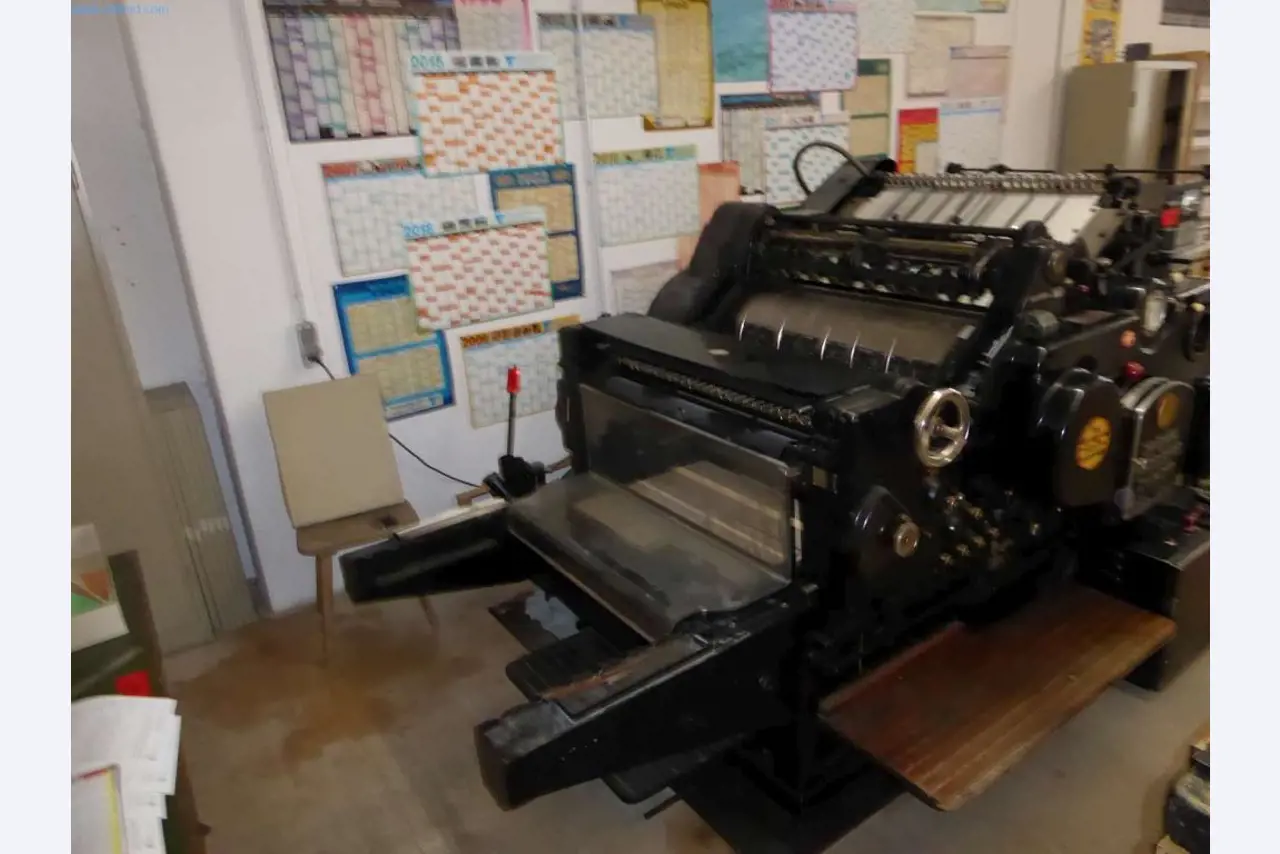 Machines en apparatuur in een drukkerij-9