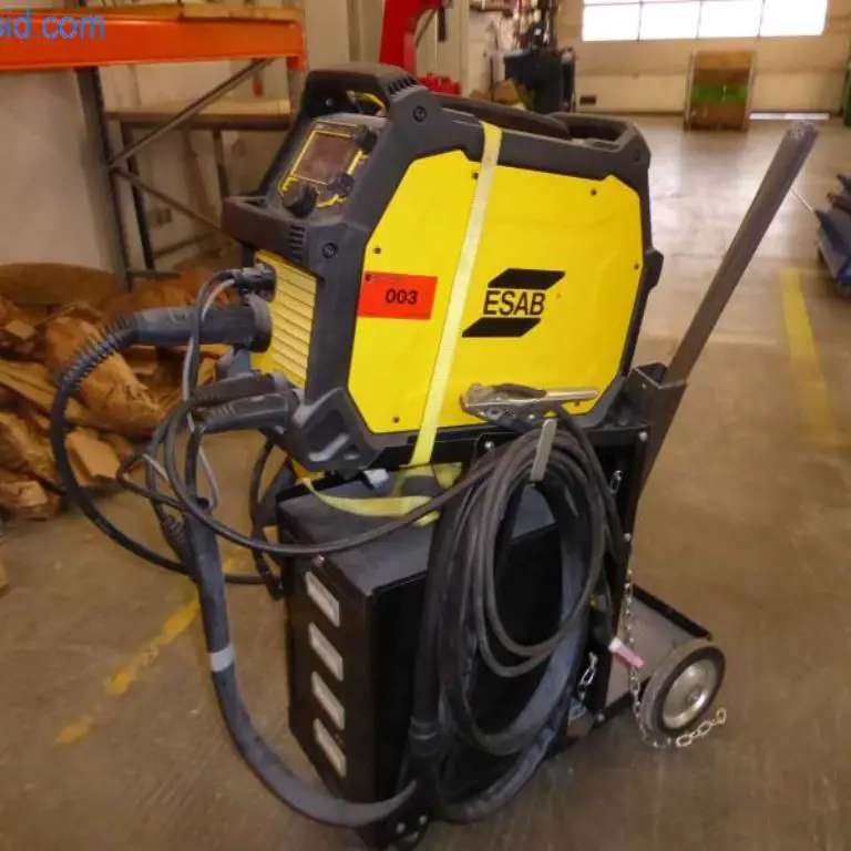 AC/DC gas-shielded arc welder ESAB EMP205ic