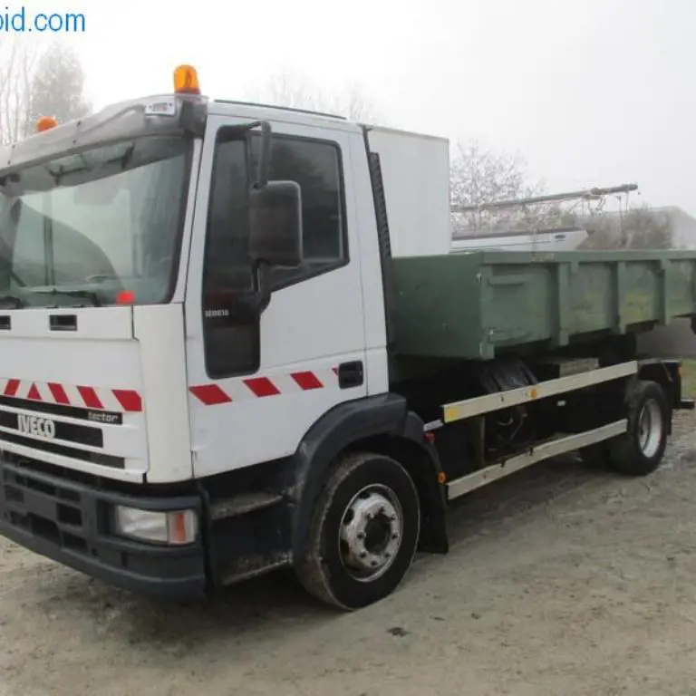 Nákladní automobil / hákový nakladač (belgická registrace) Iveco Tector 120 E 18 Kipper