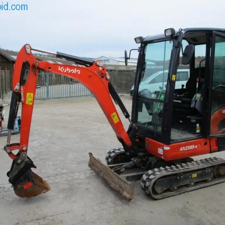 Mini bager Kubota KX018-4