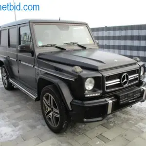 Car/SUV (surcharge subject to §168 InsO) Mercedes-Benz AMG G63 V8 B-Turbo