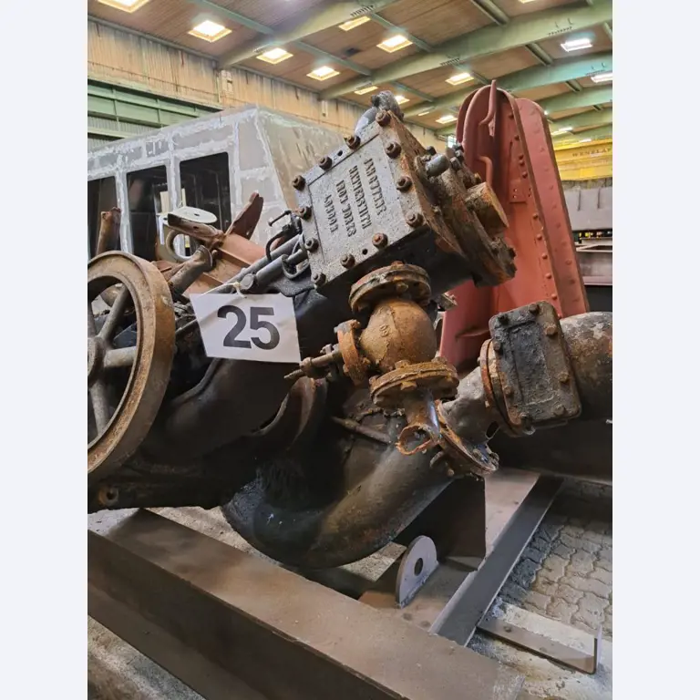Onderdelen van het stoom bergingsschip Taucher Flint III-1