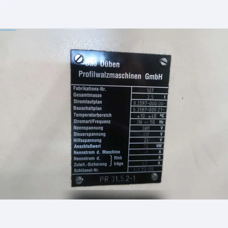 Machines from the field of forming technology-4