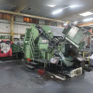 Flachbacken-Gewindewalzmaschine Pelzer & Ehlers NKW33