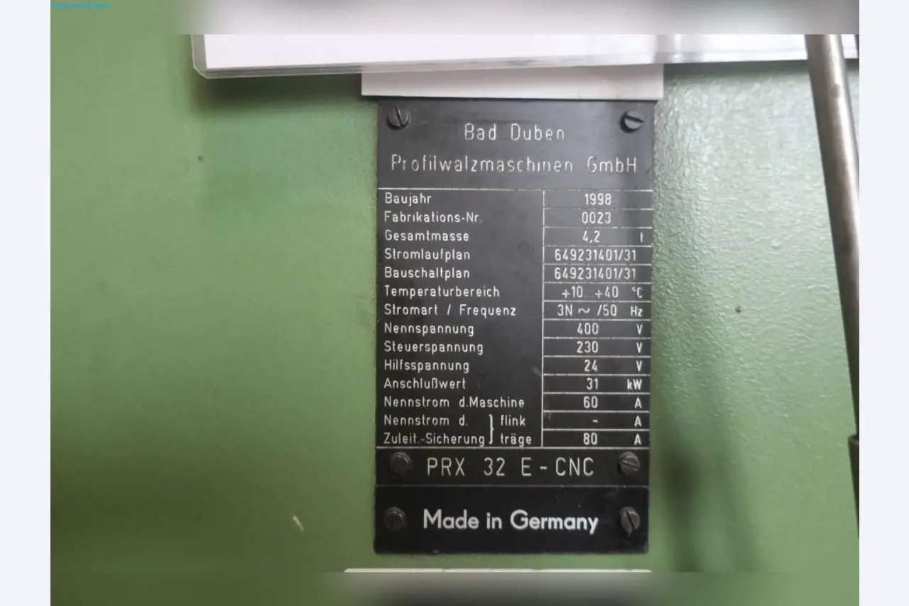 Maschinen aus dem Bereich Umformtechnik-3