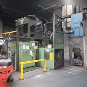 Mulden-Strahlanlage Wheelabrator