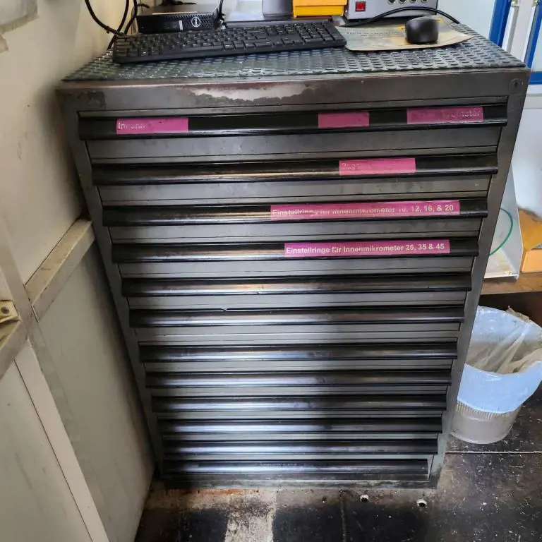 Teleskop-Schubladenschrank