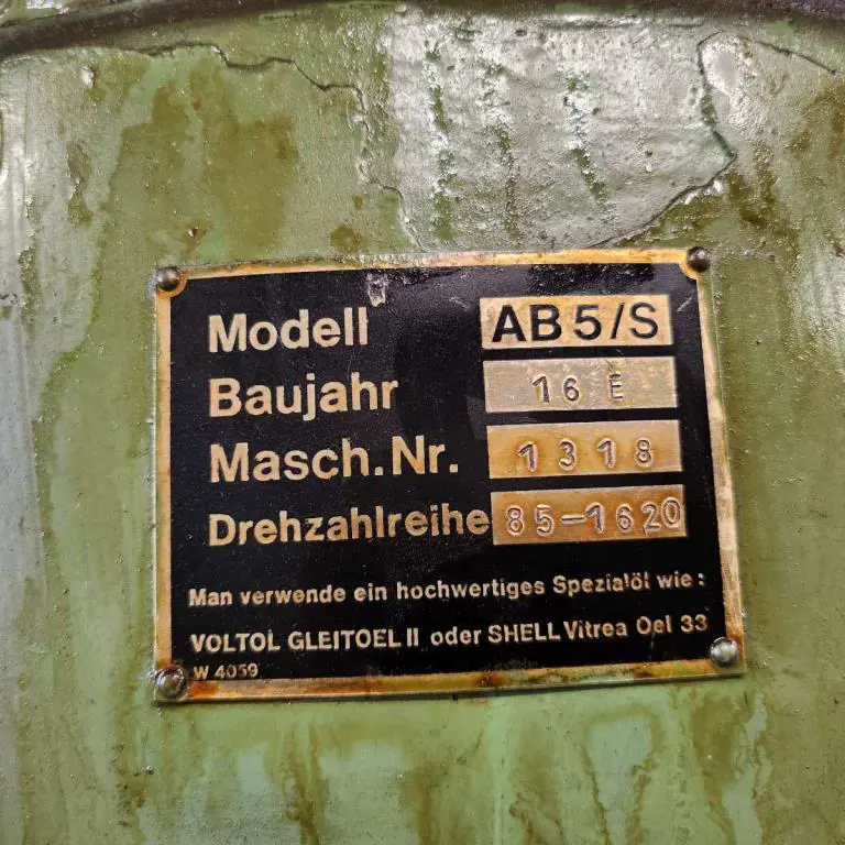 Säulenbohrmaschine Alzmetall AB5/S