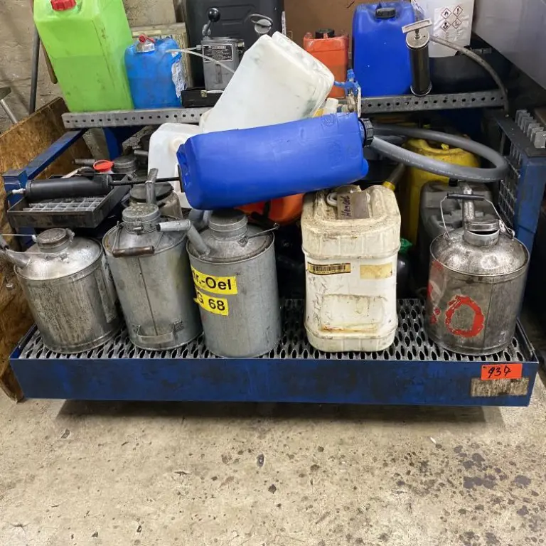 Gefahrgut-Auffangwanne (spätere Freigabe)