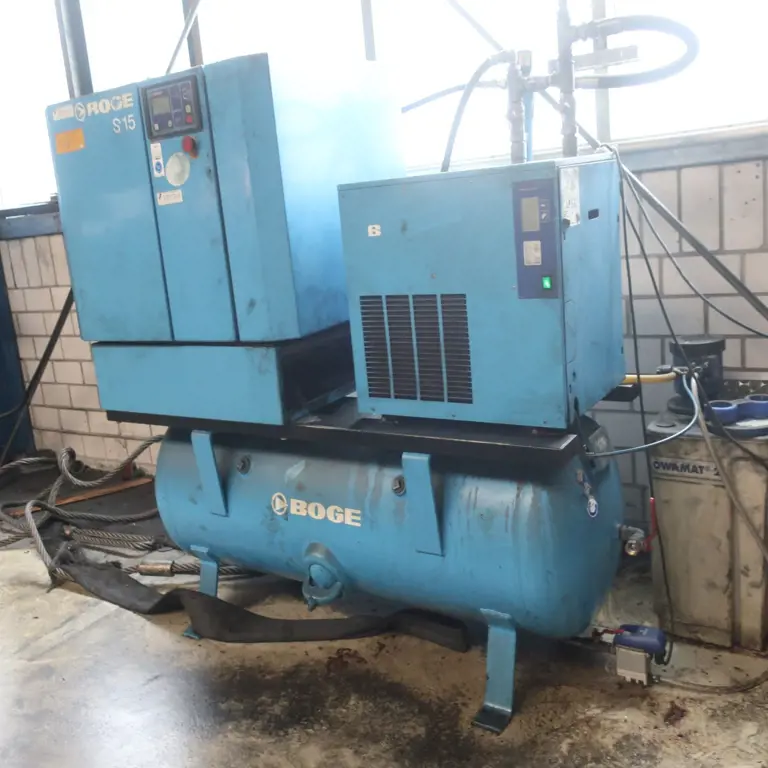 Central compressed air supply system (later release 29.05.2026) Boge SD 15/350
