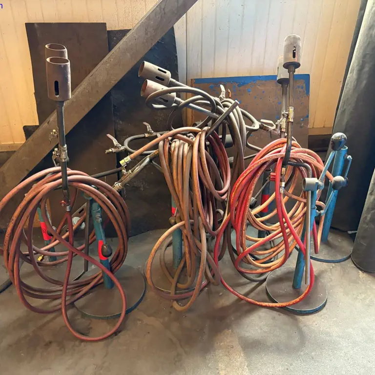 5 Propane gas burner