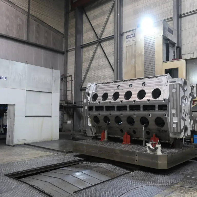 Wiertarko-frezarka CNC z ruchomym słupem Union PCR 160 plus 1