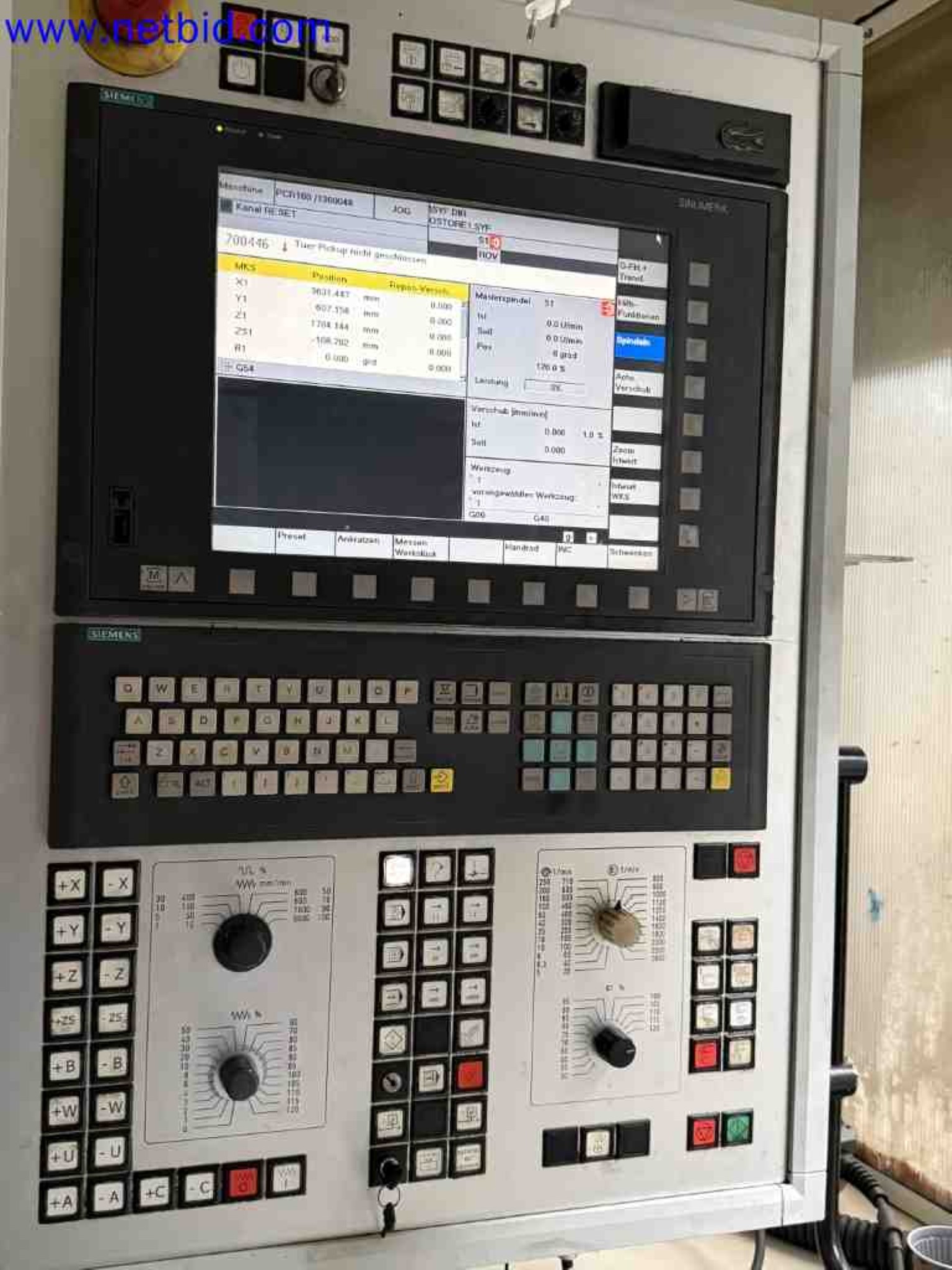 Union PCR 160 plus CNC Traveling-Column Drilling and Milling Machine-23