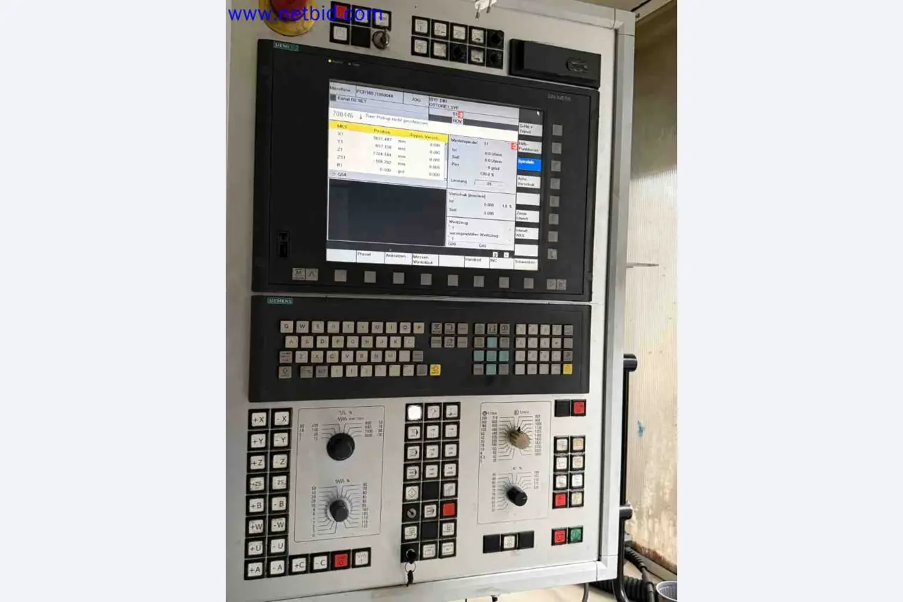Union PCR 160 plus CNC Traveling-Column Drilling and Milling Machine-23