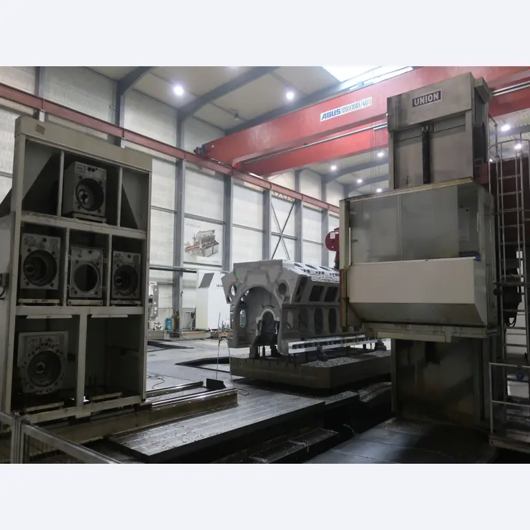 Machine de perçage et de fraisage à commande numérique UNION PCR 160 plus, année de fabrication 2009-4